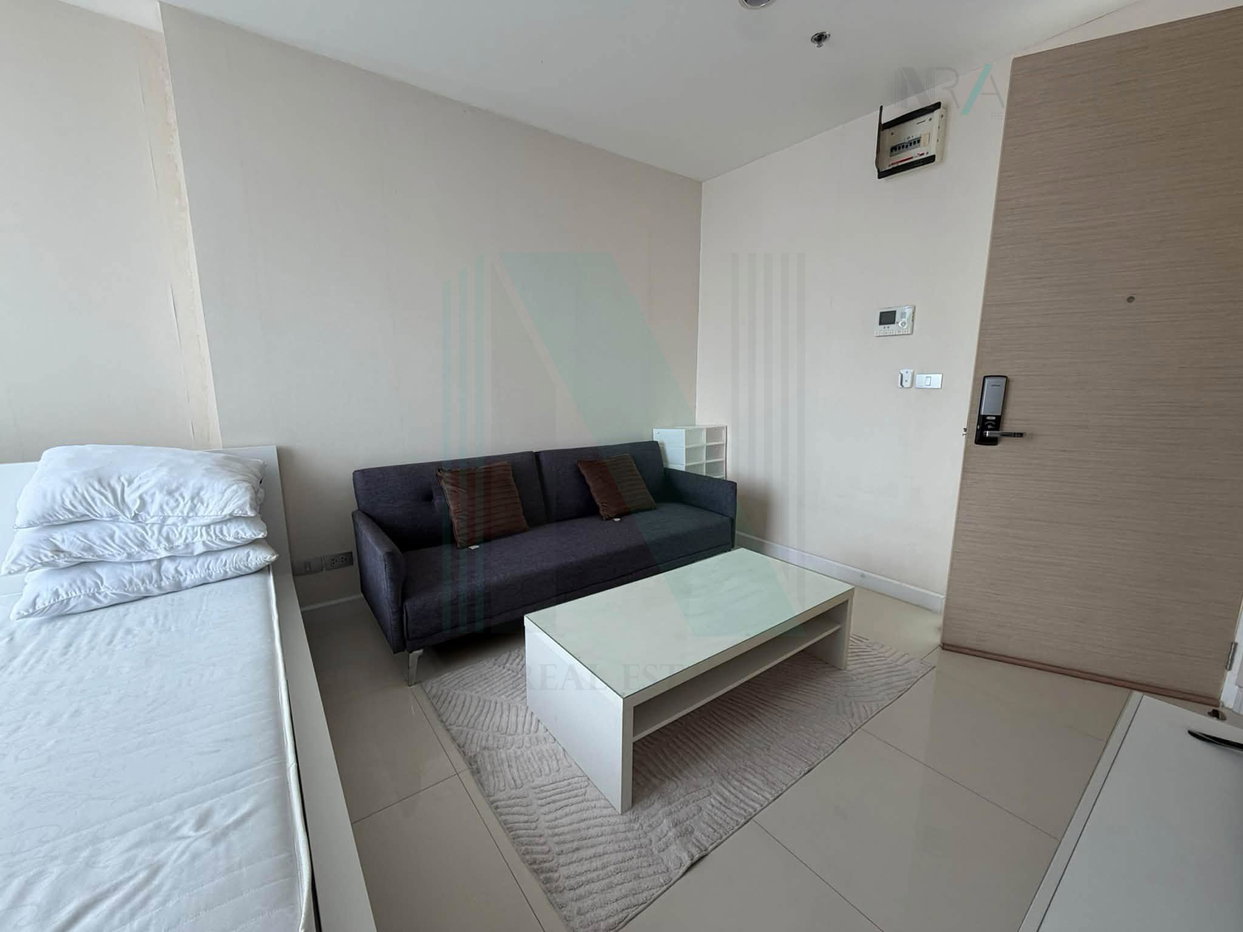 รูป ให้เช่าคอนโด เดอะ สกาย สุขุมวิท อาคาร A ชั้น 12A สตูดิโอ ขนาด 25.00 ตรม ใกล้ โรงเรียนนานาชาติ เบิร์คลีย์ บางนา - รูปที่ 3/8