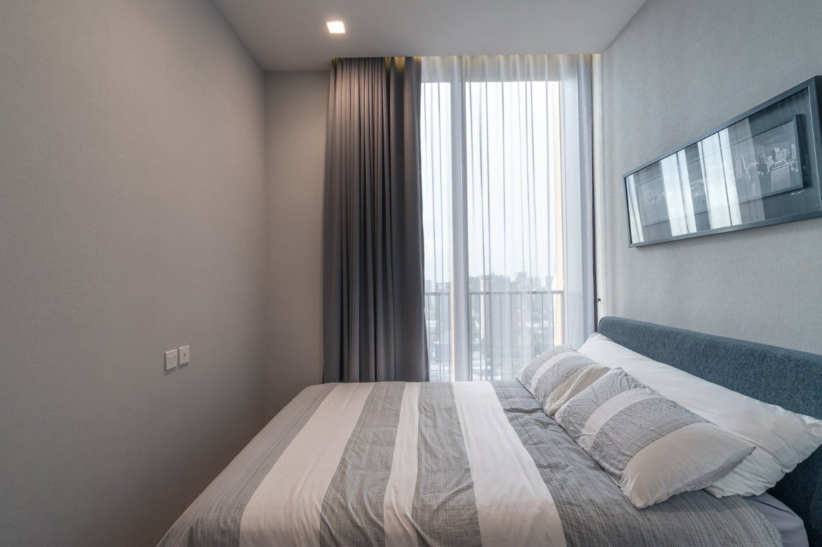 รูป ขายคอนโด Noble Be19 ห้อง Junior Penthouse 2 ห้องนอน 2 ห้องน้ำ ชั้นสูง ห้องมุม ไม่มีตึกบัง วิวโค้งแม่น้ำเจ้าพระยา ทำเลีใกล้ Terminal 21 เพียง 600 เมตร - รูปที่ 5/8