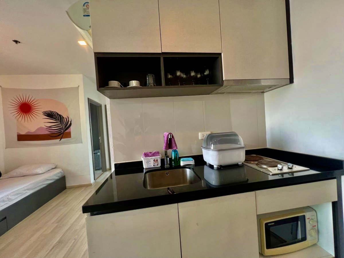 รูป ขาย คอนโด The Base Pattaya เดอะ เบส เซ็นทรัล พัทยา 29.77 ตร.ม. ใกล้เซ็นทรัล พัทยา Fully Furnished ชั้นสูง วิวเมือง 3,600,000 บาท - รูปที่ 7/12