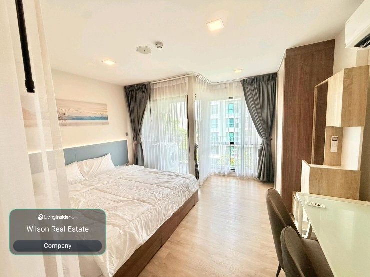รูป 🏙️ ให้เช่า 𝗞𝗔𝗩𝗘 𝗧𝗢𝗪𝗡 𝗦𝗣𝗔𝗖𝗘 | ระเบียงยื่น ✨ | 32 ตร.ม. | ตึก B ชั้น 5 | ใกล้ ม.กรุงเทพ รังสิต - รูปที่ 1/38