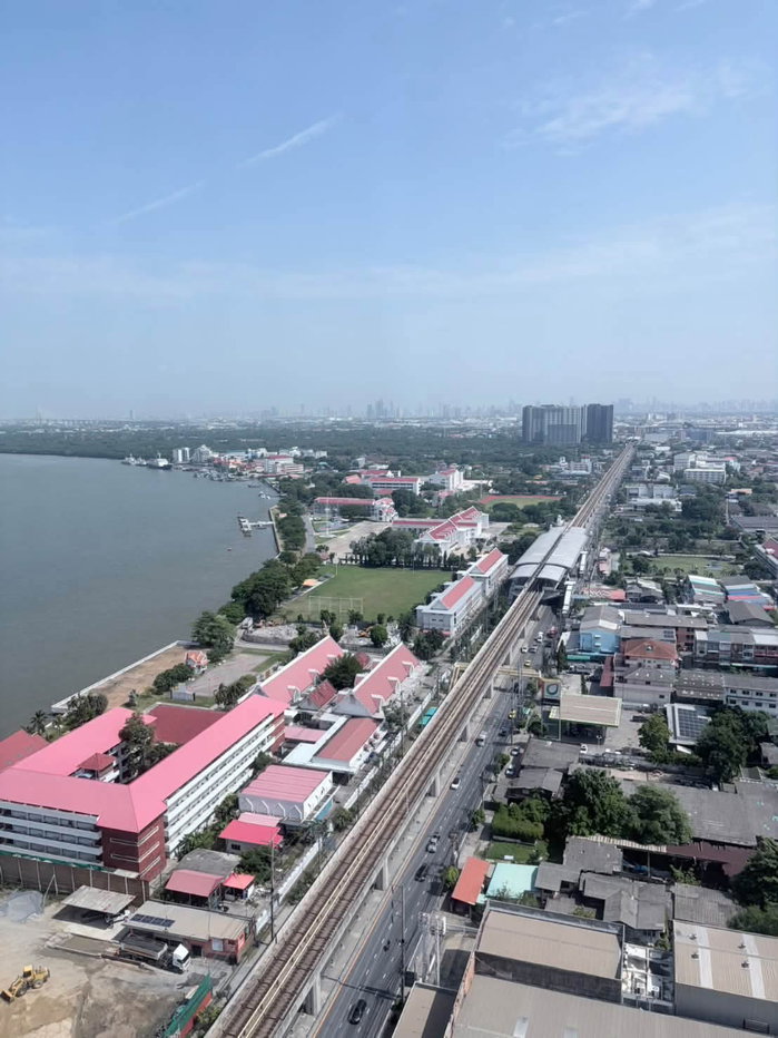 picture ðŪCondo For Rent Knightsbridge Sky River Ocean Near BTS Paknam 26.5 sq.m Fully furnished Lease 9000-- - 14/15