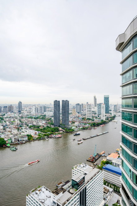 รูป ให้เช่า Menam Residences Condominium คอนโดวิวโค้งแม่น้ำเจ้าพระยา ใจกลางเจริญกรุง ใกล้โรงเรียนนานาชาติ และ Bts สะพานตากสิน • 2 ห้องนอน 2 ห้องน้ำ 2 - รูปที่ 2/50