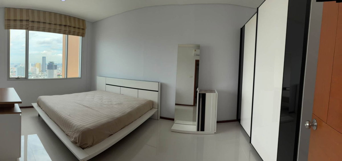 รูป ST783/ให้เช่า คอนโด Villa Sathorn (วิลล่า สาทร) ชั้น 34 วิวไอคอนสยามและแม่น้ำ 55 ตร.ม. ติด BTS กรุงธนบุรี - รูปที่ 7/12