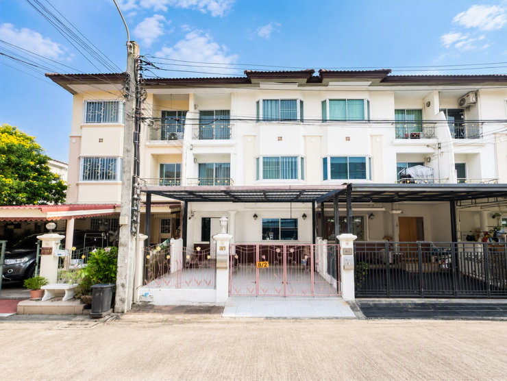 รูป !ดูบ้านผ่าน Video Call ได้ ทาวน์โฮม 3 ชั้น หมู่บ้าน ศุภาลัย วิลล์ สุขุมวิท – ศรีนครินทร์ ซอยแบริ่ง 58 / ศรีด่าน 3 - รูปที่ 1/11