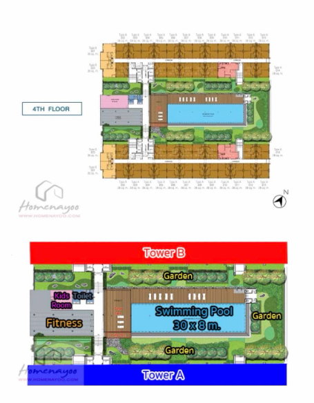รูป ขายด่วน! เจ คอนโด สาทร-กัลปพฤกษ์ 31 ตรม. ชั้น 12 ตึก B *ฟรีเฟอร์*ทำเลทอง ใกล้ตลาดมีดี - รูปที่ 5/8