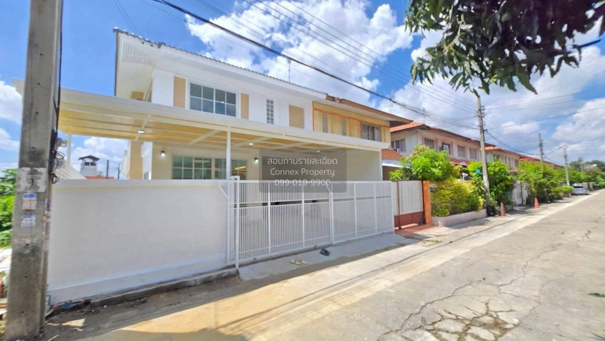 รูป ขายทาวน์เฮ้าส์/ทาวน์โฮม ช.รุ่งเรือง 8 รีโนเวทใหม่ พิมลราช บางบัวทอง นนทบุรี CX-176480 ✅ ทักไลน์ @connexproperty ตอบทันที ทีมงานมืออาชีพ ✅ - รูปที่ 1/12
