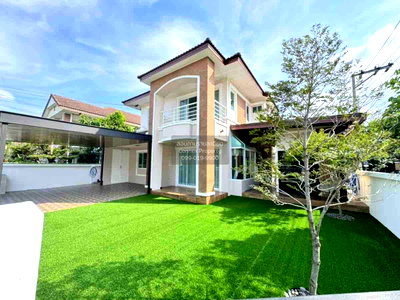 Houses for sale Nonthaburi : For Sale House , Sammakorn Ratchaphruek , wide frontage , Bang Phlap , Pak Kret , Nonthaburi , CX-168159 ✅ Live chat with us ADD LINE @connexproperty ✅