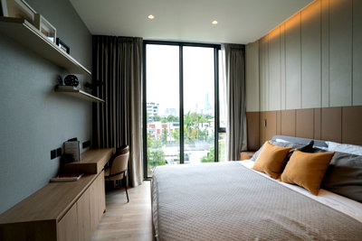 คอนโดให้เช่า : ให้เช่า คอนโด SKY Thonglor 25 ขนาด 50 ตร.ม. 1 ห้องนอน 1 ห้องน้ำ ตกแต่งครบ พร้อมแม่บ้าน 3 ครั้ง/สัปดาห์ ใกล้ BTS ทองหล่อ 60,000 บาท/เดือน