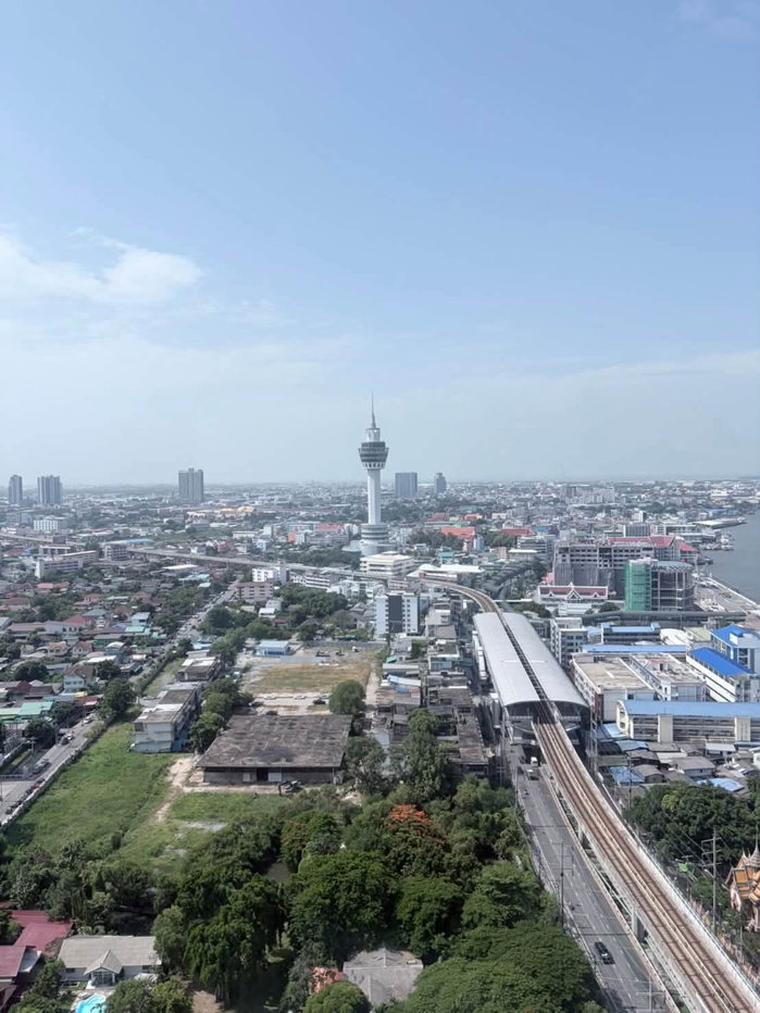 picture ðŪCondo For Rent Knightsbridge Sky River Ocean Near BTS Paknam 26.5 sq.m Fully furnished Lease 9000-- - 13/15