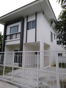 ขายบ้านแฝด แลนซีโอคริป ปิ่นเกล้า-วงแหวน (ซอยวัดส้มเกลี้ยง) 35.2 ตร.ว.