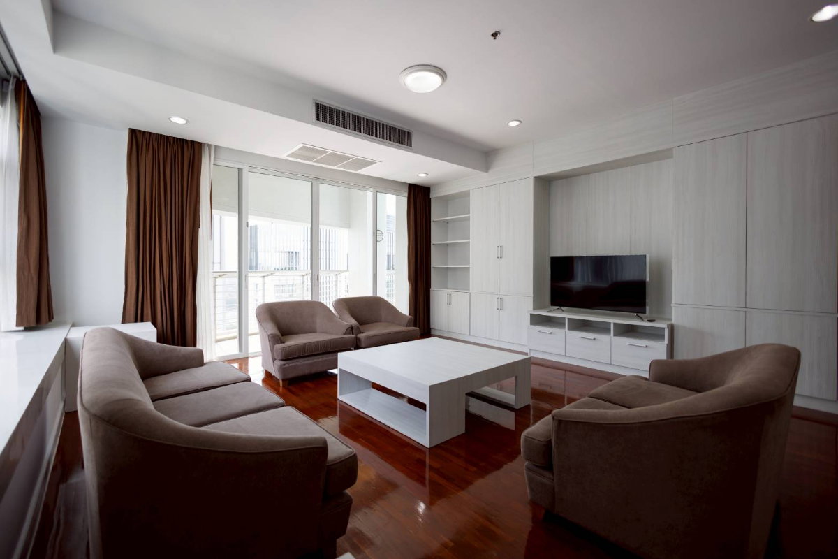 รูป ให้เช่าห้องชุด The Grand Sethiwan Sukhumvit 24 Penthouse 450 ตร.ม 4 นอน 5 น้ำ ชั้น 30 Full Furnished - รูปที่ 21/43