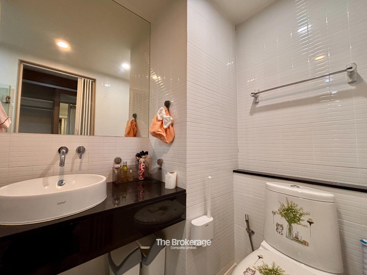 รูป ให้เช่า! คอนโด ไอดีโอ ลาดพร้าว 5 (Ideo Ladprao 5) 1 ห้องนอน 1 ห้องน้ำ 33 ตร.ม. 13,000 บาท ติดต่อไลน์: @thebrokerage - รูปที่ 9/10
