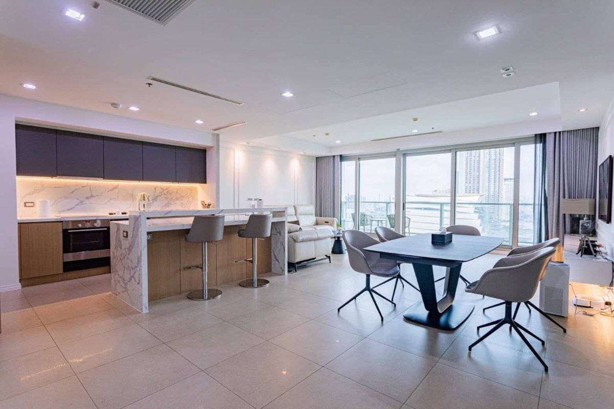 รูป ST787/ให้เช่า คอนโดหรูระดับ Super Luxury: The River Condominium (เดอะ รีเวอร์) เจริญนคร - รูปที่ 8/9