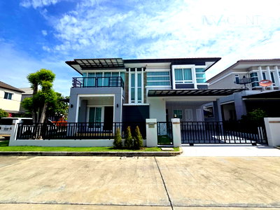 บ้านเดี่ยว ประตูน้ำ : 📌 ขายบ้านเดี่ยว โครงการ บางกอก บูเลอวาร์ด เทพารักษ์ - วงแหวน 2 ชั้น 4 ห้องนอน 4 ห้องน้ำ