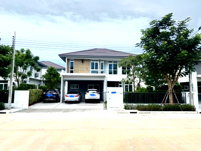 บ้านเดี่ยวให้เช่า : 🏠 ให้เช่าบ้าน : Mantana Bangna - Wongwaen (มัณฑนา บางนา - วงแหวน)   รหัสทรัพย์ | 📌LNP-H1151 