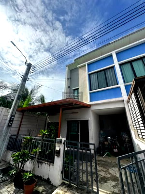 Townhouses for rent Bangkok : For Rent Townhouse/Townhome  , Reseo Home Wongwaen - Ramintra , corner unit , Tha Raeng , Bang Khen , Bangkok , CX-175878 ✅ Live chat with us ADD LINE @connexproperty ✅