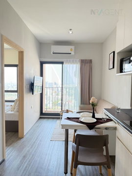 For Rent Condo RICH PARK @ TRIPLE STATION Building 1, Floor 37,1 bed room, Room size 30 sqm