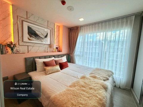 🏙️ ให้เช่า 𝗞𝗔𝗩𝗘 𝗧𝗢𝗪𝗡 𝗜𝗦𝗟𝗔𝗡𝗗 | 29 ตร.ม. | อาคาร B ชั้น 7 | ห้องกว้าง Built-in ครบ | พร้อมเข้าอยู่
