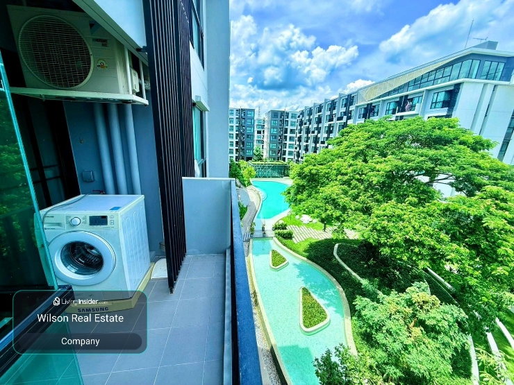รูป 🏙️ ให้เช่า 𝗞𝗔𝗩𝗘 𝗧𝗢𝗪𝗡 𝗦𝗣𝗔𝗖𝗘 | ระเบียงยื่น ✨ | 32 ตร.ม. | ตึก B ชั้น 5 | ใกล้ ม.กรุงเทพ รังสิต - รูปที่ 35/38