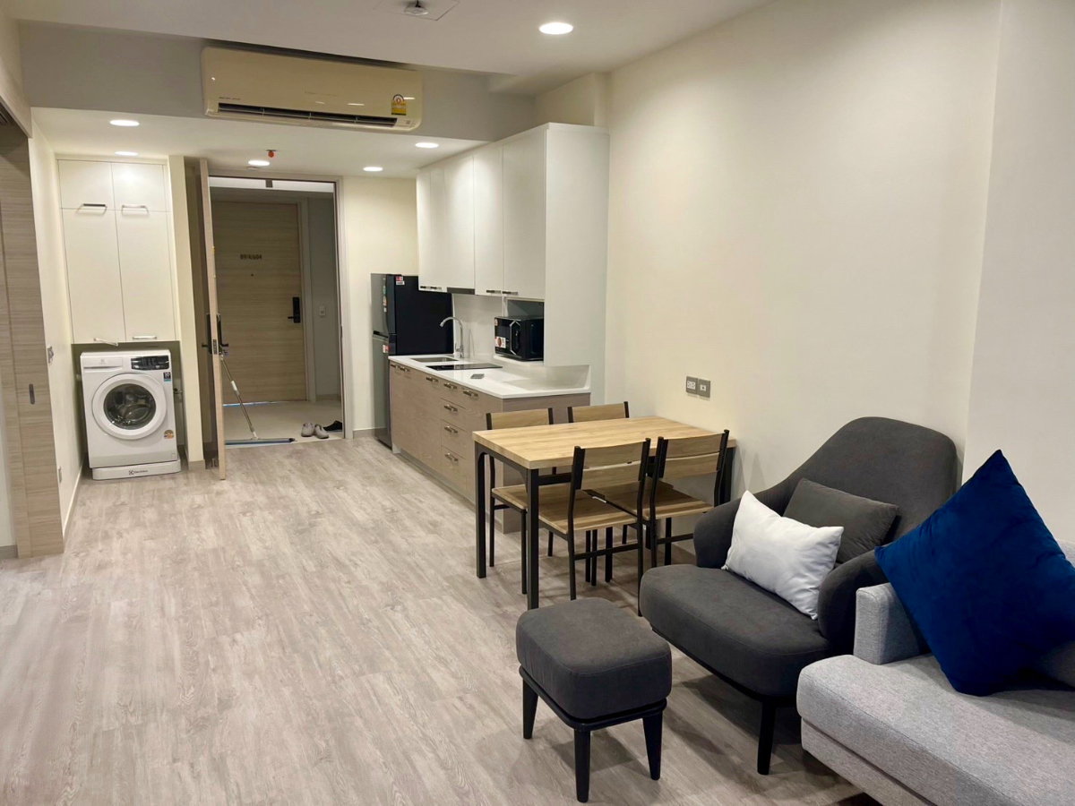 รูป ให้เช่าคอนโด Jin Wellbeing Community ใกล้มหาวิทยาลัยกรุงเทพ รังสิต ขนาด 46 ตร.ม. ตกแต่งครบ ตอบโจทย์คนรักสุขภาพ ค่าเช่า 15,000 บาท/เดือน - รูปที่ 2/9
