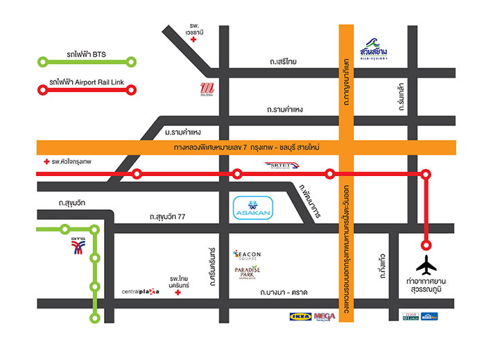 รูป Asakarn Place ศรีนครินทร์ [อัสสกาญจน์เพลส] ใกล้ Airport Link หัวหมาก และ MRT สายสีเหลือง  - รูปที่ 17/20