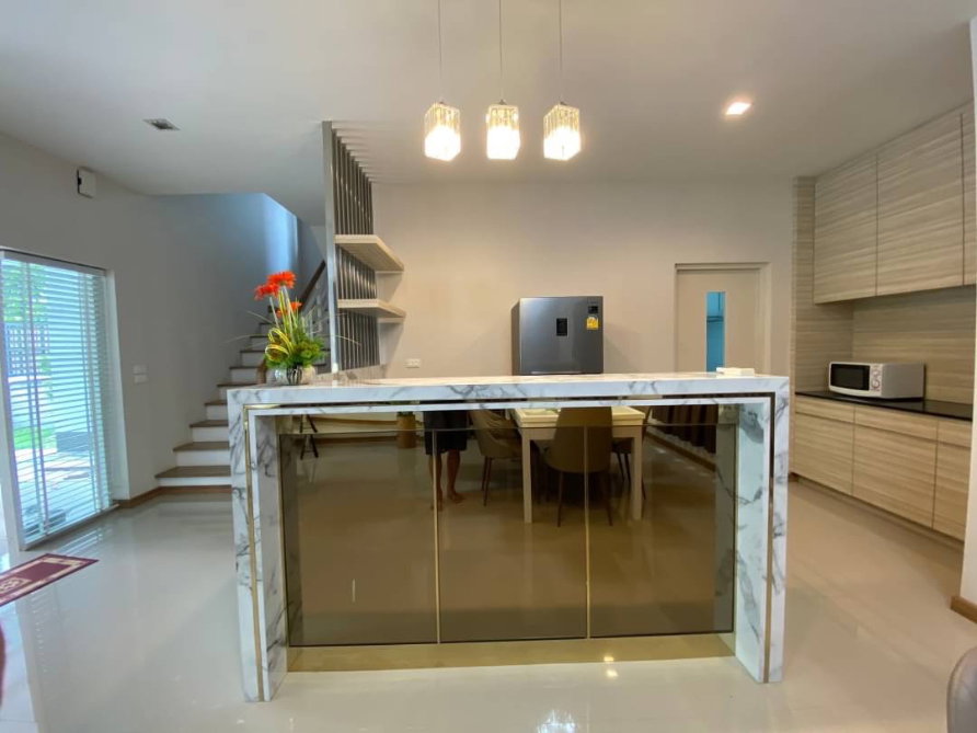 รูป ให้เช่า บ้านเดี่ยวหมู่บ้านคาซ่า พรีเมี่ยม วงแหวน-อ่อนนุช 82 ตรว*Fully Furnished* พร้อมอยู่ - รูปที่ 10/17