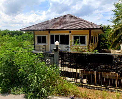 บ้านเดี่ยว บ้านแพ้ว สมุทรสาคร : ขายบ้านเดี่ยวชั้นเดียว พร้อมที่ดินแปลงใหญ่