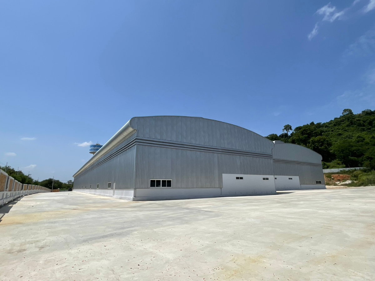 รูป ขาย เช่าโรงาน โกดังสร้างใหม่ 2หลัง ขนาด3,000ตร.ม. ตรงข้ามนิคมอมตะชลบุรี-บ้านบึง - รูปที่ 3/5