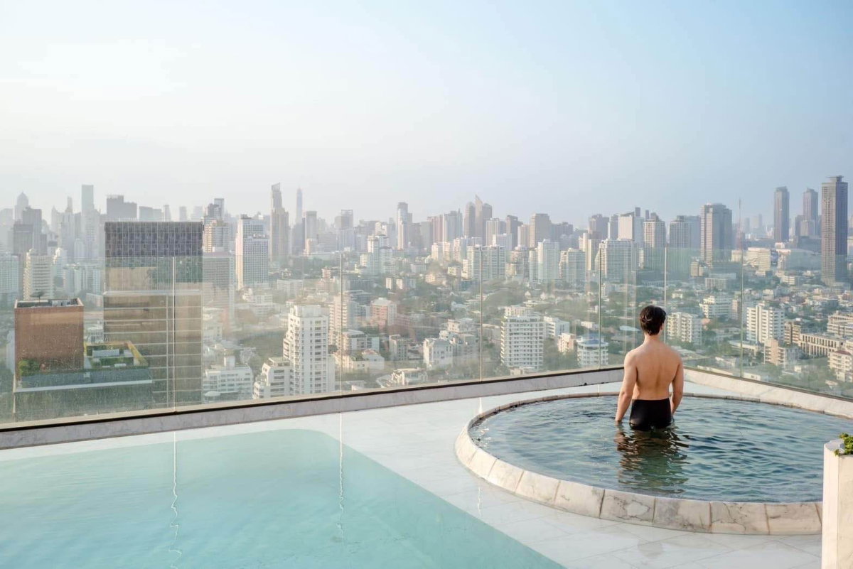 รูป คอนโดหรู ทองหล่อ Duplex 2นอน 1 น้ำ ใกล้แหล่งชุมชน - รูปที่ 5/10