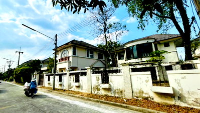 บ้านเดี่ยว ปทุมธานี : ขายบ้านเดี่ยวพร้อมเรือนรับรอง ชัยพฤกษ์ บุศรินทร์ คลอง 2