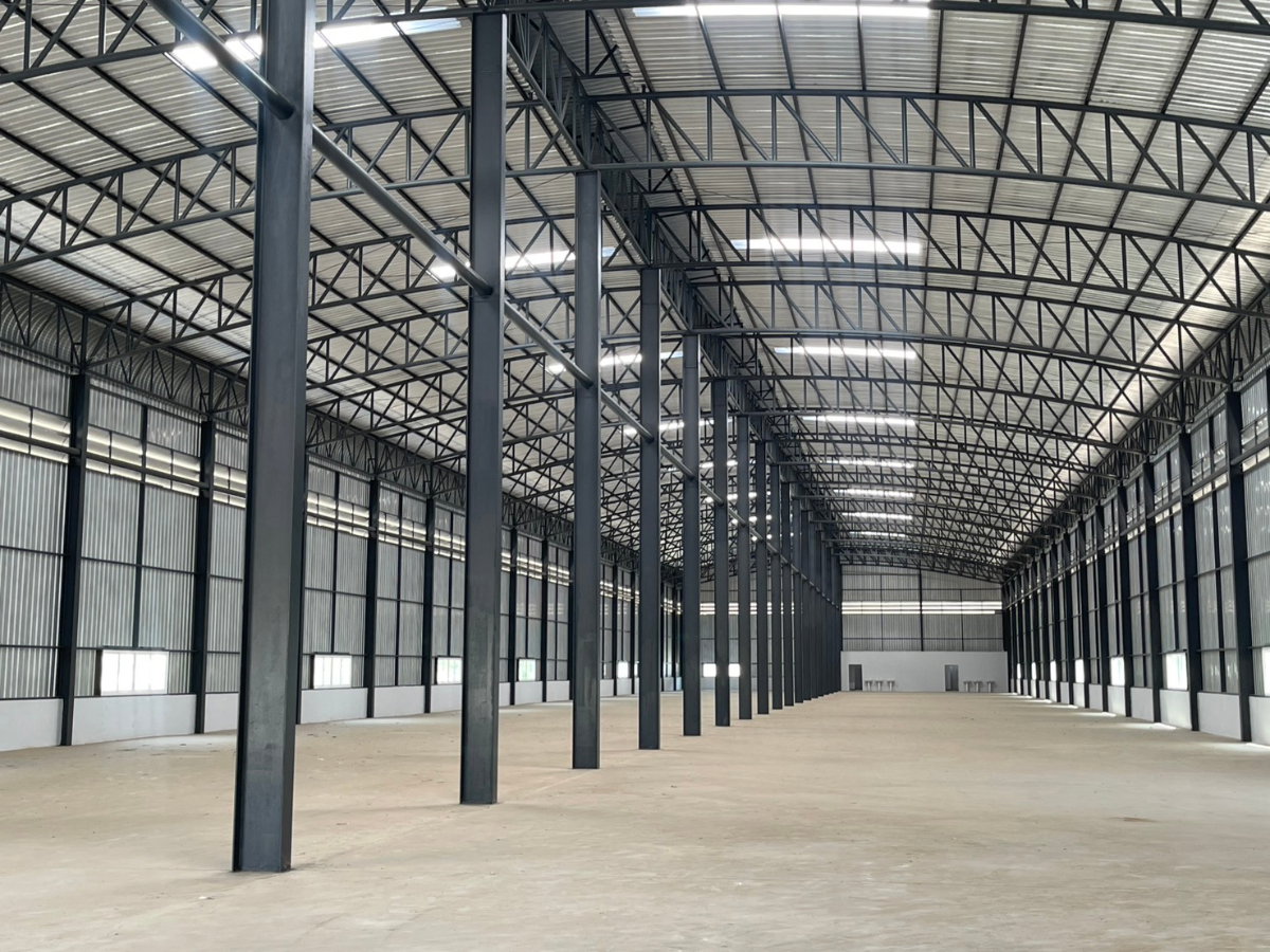 รูป ขาย เช่าโรงาน โกดังสร้างใหม่ 2หลัง ขนาด3,000ตร.ม. ตรงข้ามนิคมอมตะชลบุรี-บ้านบึง - รูปที่ 5/5