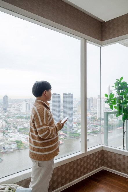 รูป ให้เช่า Menam Residences Condominium คอนโดวิวโค้งแม่น้ำเจ้าพระยา ใจกลางเจริญกรุง ใกล้โรงเรียนนานาชาติ และ Bts สะพานตากสิน • 2 ห้องนอน 2 ห้องน้ำ 2 - รูปที่ 9/50