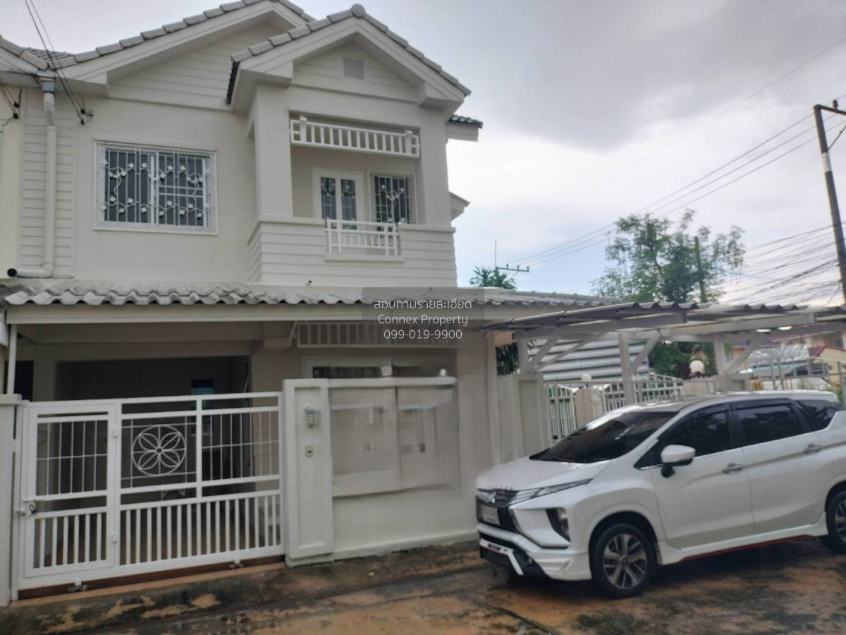 รูป ขายทาวน์เฮ้าส์/ทาวน์โฮม วิเศษสุขนคร สีฟ้า พันท้ายนรสิงห์ เมืองสมุทรสาคร สมุทรสาคร CX-175846 ✅ ทักไลน์ @connexproperty ตอบทันที ทีมงานมืออาชีพ ✅ - รูปที่ 1/5