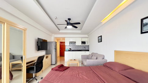 🛏️ Studio - 🛁 1 Bath - 🏙️ Sea View - 🌏 FOREIGN name - 🏢 Jomtien Beach Condominium Pattaya - Ref: JBC22