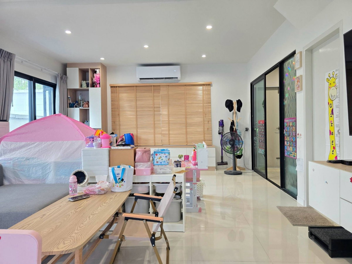 รูป ราคาเพียง 3.69 ล้านบาท — บ้านแต่งครบ ต่อเติมจัดเต็ม พร้อมอยู่! 🔥🔑🏘️ หมู่บ้านศุภาลัย เบลล่า บ้านสวน–เศรษฐกิจ - รูปที่ 4/28