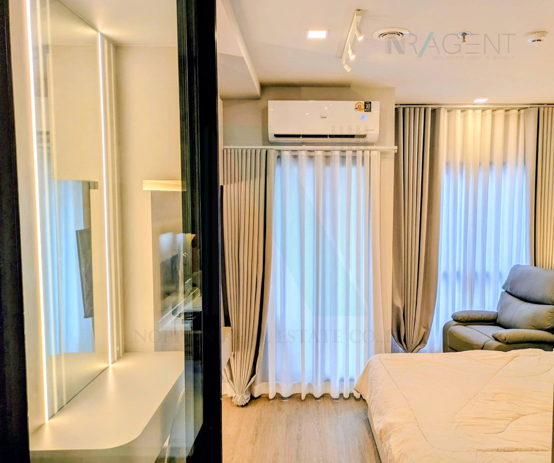picture ð For Rent Condo METRIS DISTRICT LADPRAO Building 1, Floor 15,Studio, Room size 25 sqm - 7/8