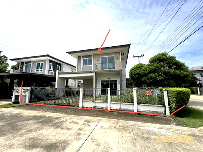 บ้านเดี่ยว ปทุมธานี : บ้านเดี่ยว 52.1 ตร.วา เซนโทร รังสิต ธัญบุรี ปทุมธานี 3.5M