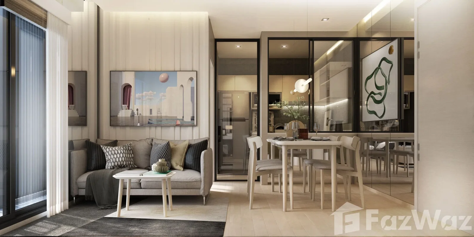 2-bed condo for sale, 53.2 sqm, NUE Z - SQUARE Suan Luang Station