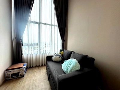 คอนโดให้เช่า : 🛋️💗 ห้อง loft 1 ห้องนอน เฟอร์นิเจอร์และเครื่องใช้ไฟฟ้าครบ 💗🛋️The Rich Rama 9 - Srinakarin ID LINE: @471ovhib 📲