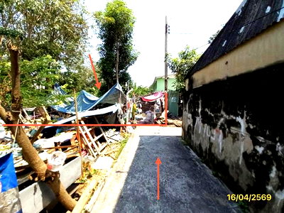 ที่ดิน วิทยาลัยการจัดการเพชรเกษม : ที่ดินว่างเปล่า 147 ตร.วา เขตภาษีเจริญ กรุงเทพมหานคร 1.1M