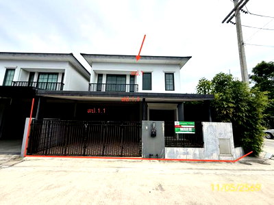 บ้านเดี่ยว ปทุมธานี : บ้านเดี่ยว 36.6 ตร.วา บริทาเนีย วงแหวน-หทัยราษฎร์ ลำลูกกา ปทุมธานี 3.6M