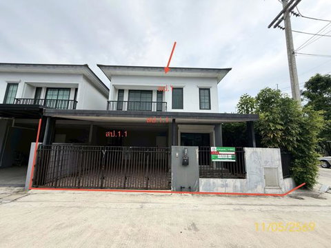 บ้านเดี่ยว 36.6 ตร.วา บริทาเนีย วงแหวน-หทัยราษฎร์ ลำลูกกา ปทุมธานี 3.6M