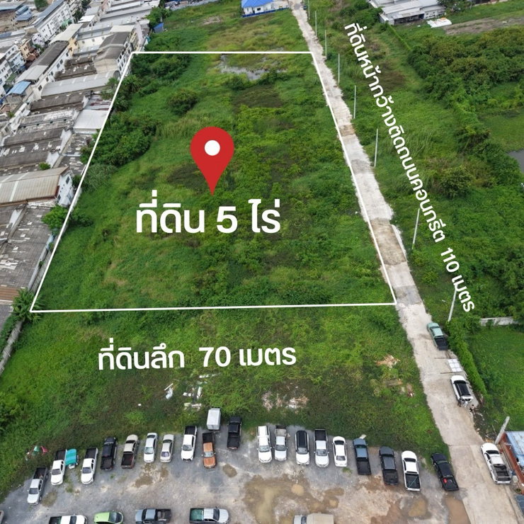 รูป ขายที่ดิน 5 ไร่ ถมแล้ว! เทียนทะเล 26 - รูปที่ 1/15