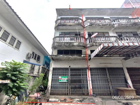 อาคารพาณิชย์ 21 ตร.วา บางบัวทอง นนทบุรี 1.4M