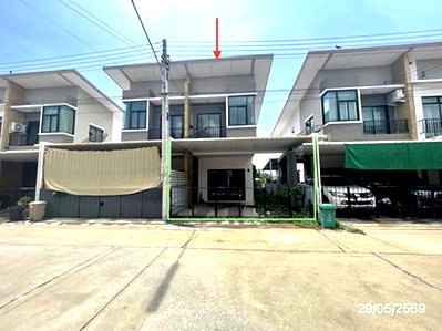 Townhouses for sale Chonburi : TOWN HOUSE 24 Sq.w. Phan Thong Chonburi for 1.9M