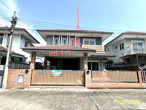 บ้านเดี่ยว 45 ตร.วา บ้านลภาวัน 21 ปากเกร็ด นนทบุรี 3.5M