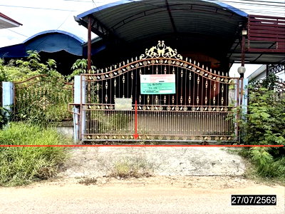 บ้านเดี่ยว ยางตลาด กาฬสินธุ์ : บ้านเดี่ยว 106 ตร.วา ยางตลาด กาฬสินธุ์ 1.6M