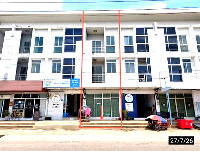 อาคารพาณิชย์ กาฬสินธุ์ : อาคารพาณิชย์ 21.3 ตร.วา เมืองกาฬสินธุ์ กาฬสินธุ์ 3.8M
