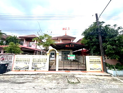 บ้านเดี่ยว ปทุมธานี : บ้านเดี่ยว 50 ตร.วา พรธิสาร 6 หนองเสือ ปทุมธานี 2M