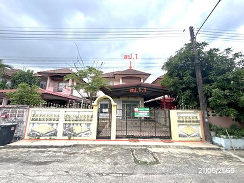 บ้านเดี่ยว 50 ตร.วา พรธิสาร 6 หนองเสือ ปทุมธานี 2M